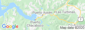 Puerto Aisen map